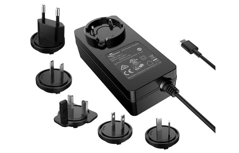 Interchangeable Plug Power Adapter