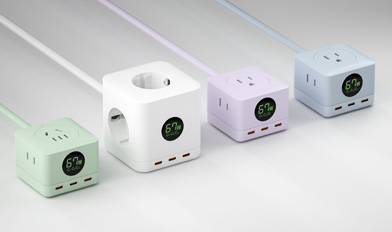 What are the differences between gallium nitride power strips and traditional power strips?